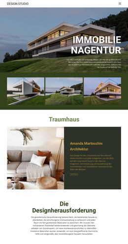 Luxusimmobilien Zu Verkaufen – Fertiges Website-Design