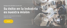 Éxito En La Industria - HTML Website Builder