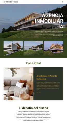 Venta De Casas De Lujo - Maqueta De Sitio Web Gratuita