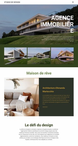 Maisons De Luxe À Vendre - Maquette De Site Web Gratuite