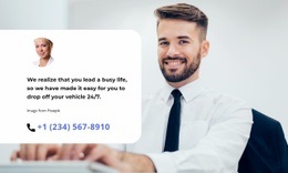 Call Center Help - Html Code Example by Nicepage