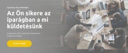 Webhely Kialakítása A(Z) Siker Az Iparban Számára