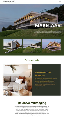 Luxe Huizen Te Koop - HTML-Paginasjabloon
