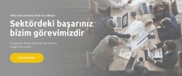 Sektördeki Başarı - HTML Website Builder