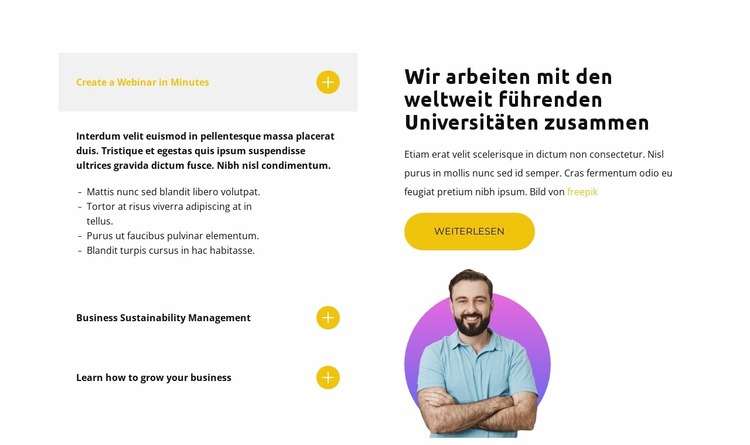 Arbeiten Sie mit einem Profi Joomla Vorlage