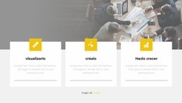 Impresionante Plantilla HTML5 Para Créalo Y Promocionalo