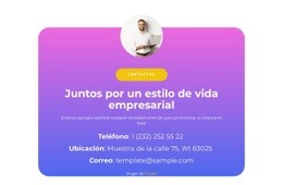 Plantilla HTML5 Exclusiva Para Juntos En Los Negocios