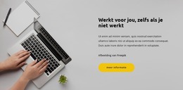 Werk Actief - Creatieve Multifunctionele Joomla-Sjabloon