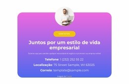 Juntos No Negócio - Landing Page Profissional Personalizável