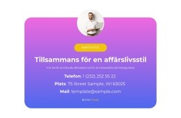 Tillsammans I Affärer Grundläggande CSS-Mall