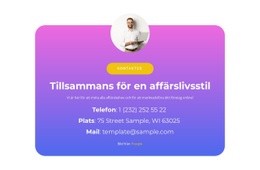 Tillsammans I Affärer - Webbplatsmall