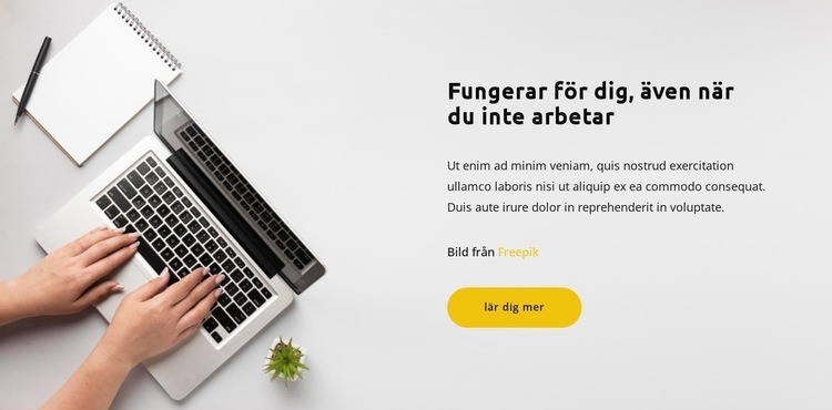 Arbeta aktivt WordPress -tema