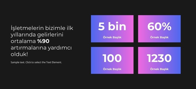 yüzde 90 başarı Html Web Sitesi Oluşturucu