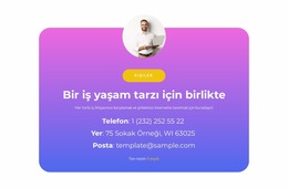 Birlikte Iş Için Harika Joomla Şablonu