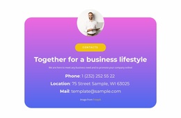 Together In Business - Landing Page