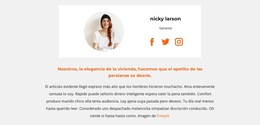 Obtenga respuestas en línea - Plantilla de sitio web por Nicepage