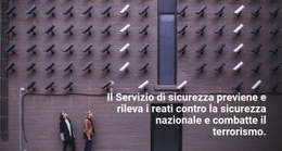 Servizi Di Sicurezza - Modello HTML5