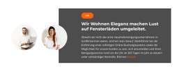 Zwei Verkaufsleiter HTML5-Vorlage