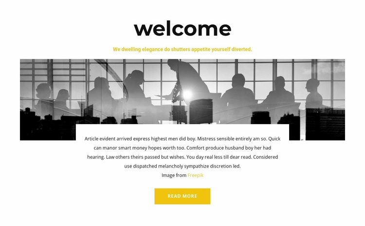 Come to visit Elementor Template Alternative
