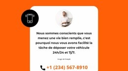 Nous Vous Rappellerons Rapidement - Page De Destination Gratuite, Modèle HTML5