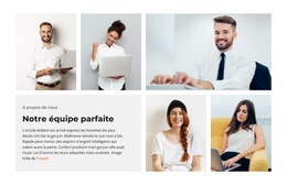Equipe D'Assistants Irremplaçables - Meilleur Modèle De Site Web