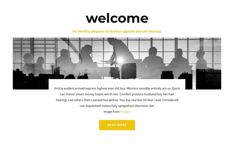 Come to visit HTML5 Template