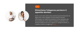 Due Responsabili Delle Vendite Modello HTML5