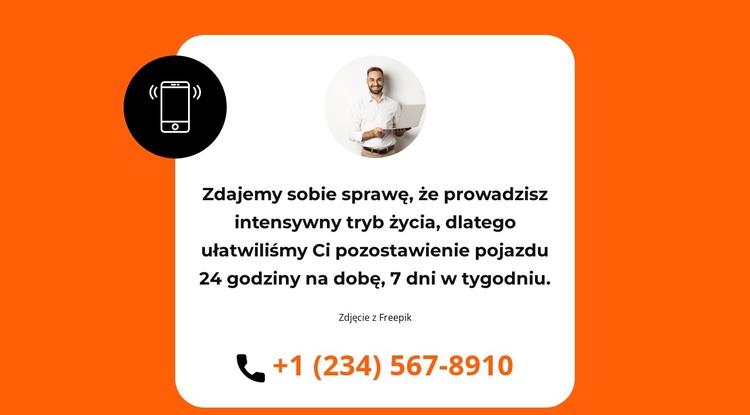 Oddzwonimy szybko Szablon HTML