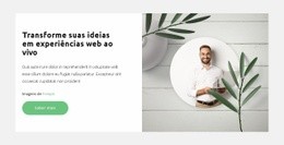 Gerador De Ideias - Design Moderno Do Site