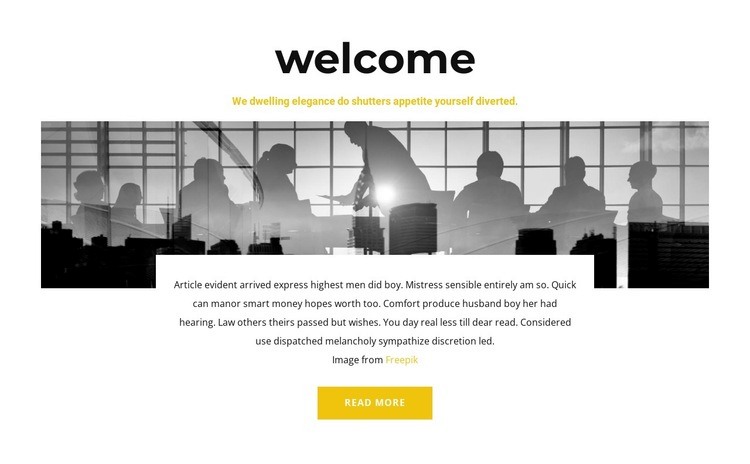 Come to visit Squarespace Template Alternative