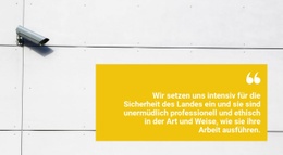 Heimsicherheit - Website-Design