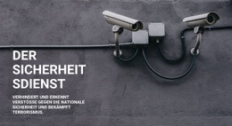 CCTV-Sicherheit - Zielseiten-Designer