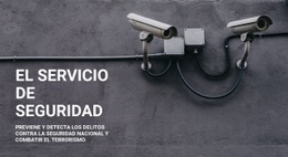 Seguridad CCTV - HTML Builder Drag And Drop