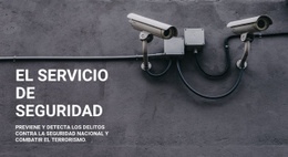 Seguridad CCTV: Inspiración Para Maquetas De Sitios Web