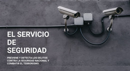 Seguridad CCTV - Mejor Plantilla HTML