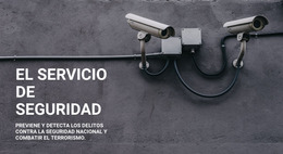 Seguridad CCTV - Plantilla Joomla Moderna