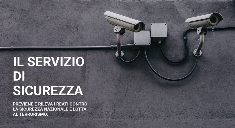 Sicurezza CCTV Progettazione di siti web