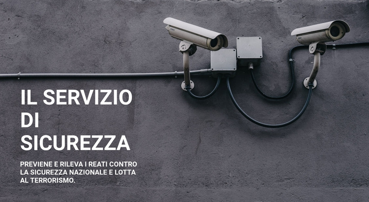 Sicurezza CCTV Tema WordPress