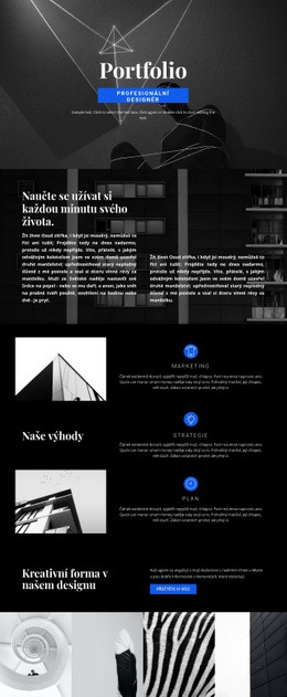 Portfolio Módních Návrhářů – Téma WordPress Připraveno K Použití