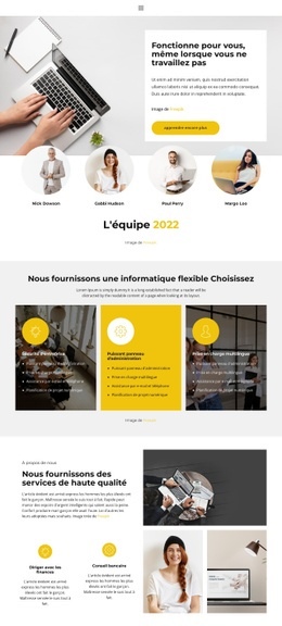 Produits Professionnels - Belle Page De Destination