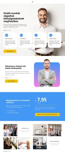 Első Szám A Piacon – Személyes Webhelysablon