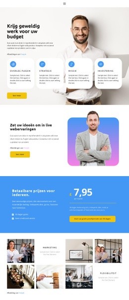 Eerste Nummer Op De Markt - Professioneel Websiteontwerp