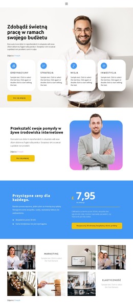 Pierwszy Numer Na Rynku – Szablon HTML5