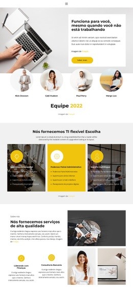 Produtos Empresariais - HTML Site Builder