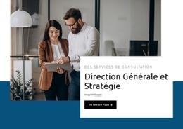 Sections De La Page D'Accueil Pour Le Processus De Définition Des Objectifs