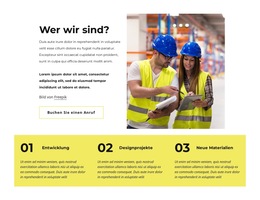 Speicherunternehmen – Fertiges Website-Design