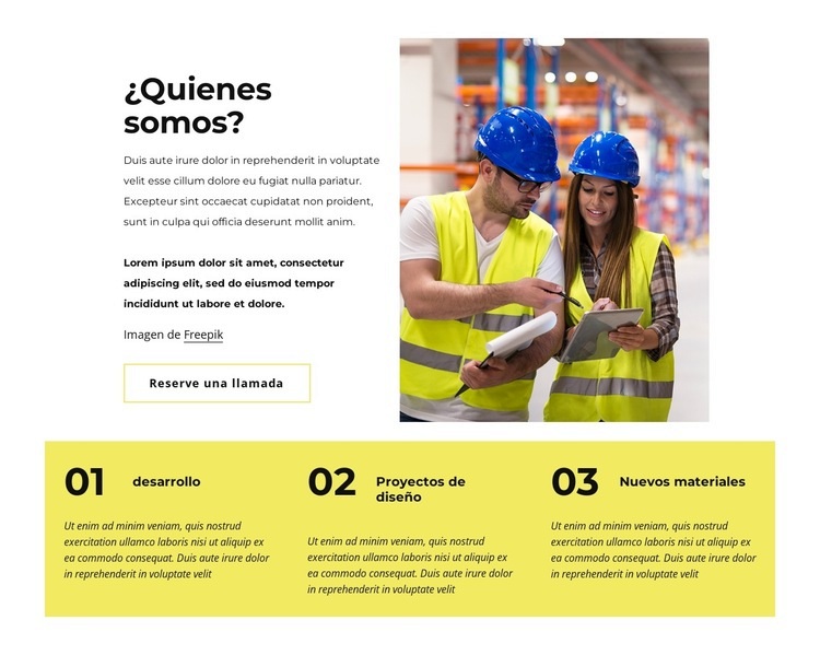 empresa de almacenamiento Plantillas de creación de sitios web