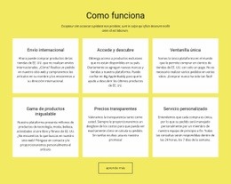 Ofrecemos Servicios De Almacenamiento Temporal Y Permanente - Plantilla HTML5