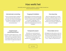 Wij Bieden Tijdelijke En Permanente Opslagdiensten - Moderne Websjabloon