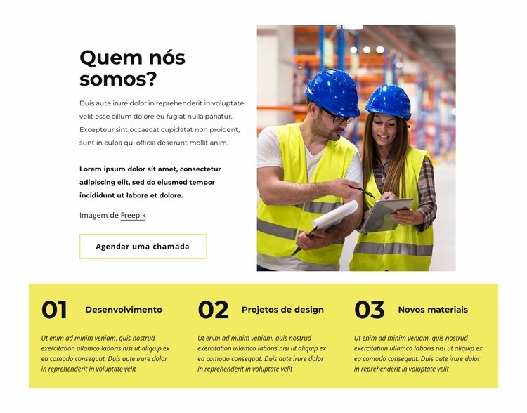 empresa de armazenamento Design do site